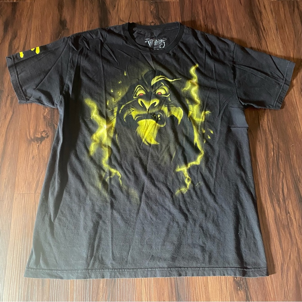 Disney Villians Lion King Scar T-Shirt Large